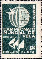 Brésil Poste N* Yv: 684 Mi:965 Campeonato Mundial De Vela Classe Snipe (sans Gomme) - Vela