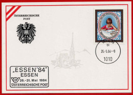 ÖPT - Ausstellungskarten - ESSEN '84  Essen Mit Der Nr. 12  Vom 26. - 31. Mai 1984 - Other & Unclassified