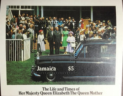 Jamaica 1985 Queen Mother Minisheet MNH - Jamaica (1962-...)