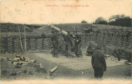 MANOEUVRES - ECOLES A FEU - LA CHARGE - CANON DE 138 - Manoeuvres