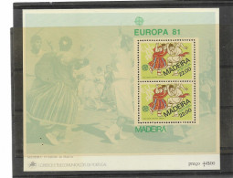 EUROPA  MADERE   BF  2 **    NEUFS SANS CHARNIERE - 1981