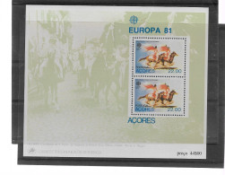 EUROPA  ACORES   BF  2 **    NEUFS SANS CHARNIERE - 1981