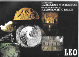 BR16 - PORT FOLIO BISCUIT LEO - SITES DE LA BELGIQUE MYSTERIEUSE - Albums & Catalogues