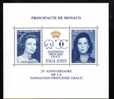Monaco , Bloc N° 48 25eme Anniversaire De La Fondation Princesse Grasse  ** - Blokken