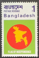 Bangladesh 1971 Drapeau Flag Yvert 4 * MH - Bangladesch