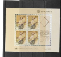 EUROPA  PORTUGAL   BF  48 **    NEUFS SANS CHARNIERE - 1985