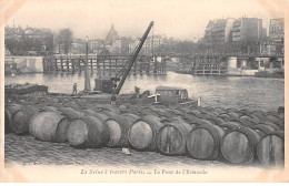 PARIS - La Seine à Travers Paris - Le Pont De L'Estacade - Très Bon état - The River Seine And Its Banks