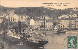 PORT VENDRES - Arrivée De La " Medjerda " D'Oran - Très Bon état - Port Vendres