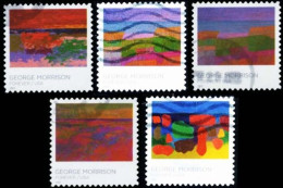 VERINIGTE STAATEN ETATS UNIS USA 2022 ARTIST GEORGE MORRISON SET 5V  USED SN 5688-92 MI  YT 5522-26 - Used Stamps
