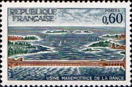 France Poste N** Yv:1507 Mi:1566 Usine Marémotrice De La Rance (Thème) - Agua