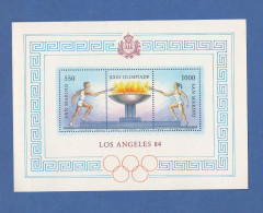 San Marino Olimpiadi Los Angeles 1984 BF 550 + 1000 Lire Olympic Games - Blocks & Sheetlets