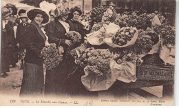 NICE - Le Marché Aux Fleurs - Très Bon état - Markets, Festivals