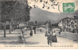 SOSPEL - La Promenade Et Le Vieux Pont - Très Bon état - Sospel