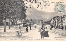 SOSPEL - La Promenade Et Le Vieux Pont - Très Bon état - Sospel