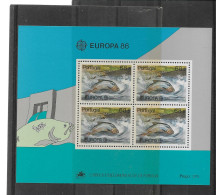 EUROPA  PORTUGAL   BF  51 **    NEUFS SANS CHARNIERE - 1986