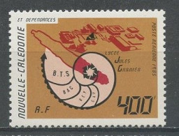 CALEDONIE 1985 PA N° 249 ** Neuf MNH Superbe C 13.20 € Le Lycée Jules GARNIER Carte De L' île - Unused Stamps