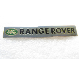 BIG   PIN'S  LOGO  LAND ROVER   RANGE ROVER  71 X 12  Mm - Altri & Non Classificati
