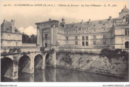 ACAP6-49-0508 - SAINT GEORGES-SUR-LOIRE - Chateau De Serrant - La Cour D'Honneur  - Saint Georges Sur Loire