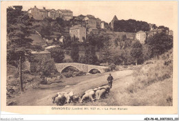 AEXP8-48-0795 - GRANDRIEU - Le Pont Romain  - Gandrieux Saint Amans