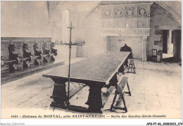 AFGP7-46-0641 - CHATEAU DE MONTAL - Près SAINT-CERE - Salle Des Gardes  - Saint-Céré