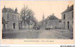 AGJP1-0037-45 - BEAUNE-LA-ROLANDE - Place Et Rue Roland   - Beaune-la-Rolande