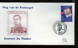 2550 - FDC - Dag Van De Postzegel - Stempel: Brussel-Bruxelles - 1991-2000