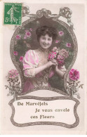 AHGP12-0003- 48 DE MARVEJOLS JE VOUS ENVOIE CES FLEURS - Marvejols