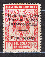 Guinea Variedades 1939 Edifil 259Lhza Usado - Guinea Spagnola