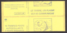 France - Carnet N° 3419-C3A  - Neuf ** - Couverture Coupe Décalée - Daté 09.10.02 - Marianne De Luquet - SAGEM - Carnets