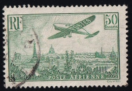 France Poste Aérienne N°14 - Oblitéré - TB - 1927-1959 Matasellados