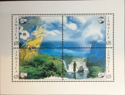 Jamaica 1994 Tourism Birds Flowers Sheetlet MNH - Jamaica (1962-...)