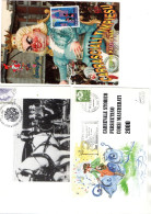 Lotto Di 23 Cartoline Aventi Come Tema Il Carnevale,  Nuove E Vidimate Giorno Manifestazione Alcune Numerate - Collections & Lots