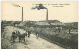 72.ECOMMOY.n°25333.VUE GENERALE DE L'USINE DE BEZONNAIS.DESNOS FRERES - Ecommoy