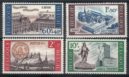 Belgium 1966 Mi 1442-1445 MNH  (ZE3 BLG1442-1445) - Castelli