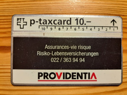 Phonecard Switzerland 502L - Providentia 7.500 Ex. - Svizzera