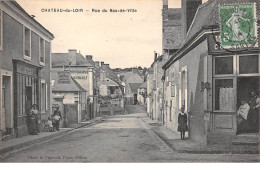 72 .n° 110170 . Chateau Du Loir . Restaurant Dupre . Rue Du Bas De Ville . - Chateau Du Loir