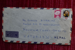 1980 Cover Sent To Raimund Bitterling Kangchenjunga Herrligkoffer Expedition Mountaineering  Escalade - Arrampicata