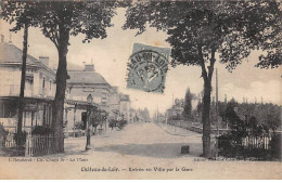 72 - CHATEAU DU LOIR - SAN28317 - Entrée En Ville Par La Gare - Chateau Du Loir