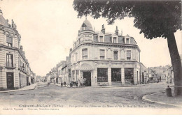 72 - CHATEAU DU LOIR - SAN28314 - Perspective De L'Avenue Du Mans Et De La Rue Du Bas De Ville - Chateau Du Loir