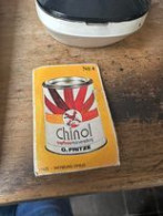 Chinol Label Etiket Safety Matches O. Fritze N° 4 - Cajas De Cerillas - Etiquetas