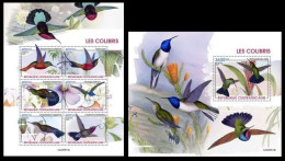Central Africa 2023 Hummingbirds. (513) OFFICIAL ISSUE - Kolibries