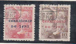 Ifni Sueltos 1941 Edifil 14/15 Usado - Ifni