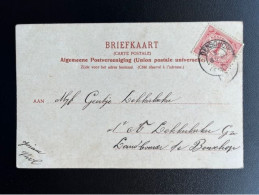 NETHERLANDS 1903 POSTCARD BENSCHOP TO BENSCHOP 02-09-1903 NEDERLAND - Cartas & Documentos
