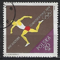 Poland 1964  Olympische Sommerspiele, Tokio (o) Mi.1514 - Used Stamps