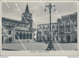 Ci373 Cartolina Nicosia Piazza Garibaldi Provincia Di Enna Sicilia - Enna