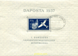 302720 HINGED ALEMANIA. Danzig 1937 DAPOSTA 1937 - Sonstige & Ohne Zuordnung