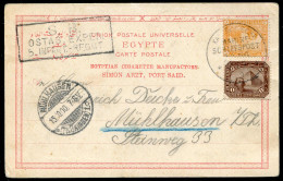 Deutsche Auslandspost China, 1900, Brief - Deutsche Post In China