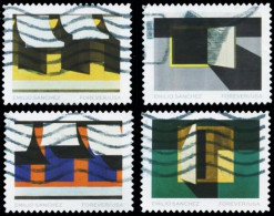 VERINIGTE STAATEN ETATS UNIS USA 2021 ARTIST EMILIO SANCHEZ (1921-1999) SET 4V USED SN 5594-97 MI 5827-30 YT 5435-39 - Used Stamps