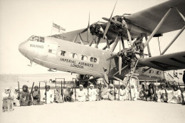 Imperial Airways Hadley Page HP42 'Hanno' Refuelling At Sharjah Airport 1932  - PHOTO 150x100mms - 1919-1938: Entre Guerres