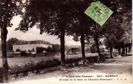 HTE SAONE-Marnay-Avenue De La Gare Et L'Ancien Séminaire - CLB 2163 - Marnay